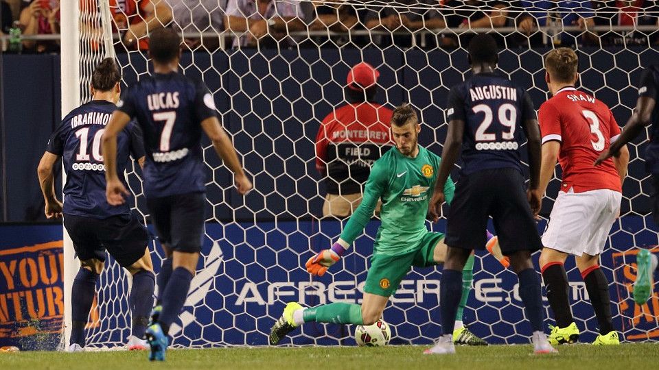 Manchester United vs Paris Saint-Germain Copyright: © Daily Mail